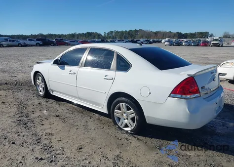 2010 Chevrolet Impala Lt из США, поврежденный, VIN 2G1WB5EN1A1250965